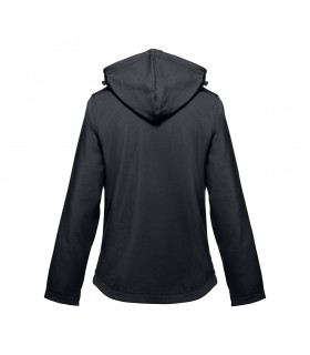 THC ZAGREB WOMEN Chaqueta softshell para mujer con capucha removible