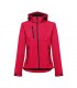 THC ZAGREB WOMEN Chaqueta softshell para mujer con capucha removible