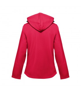 THC ZAGREB WOMEN Chaqueta softshell para mujer con capucha removible