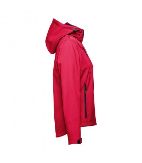 THC ZAGREB WOMEN Chaqueta softshell para mujer con capucha removible