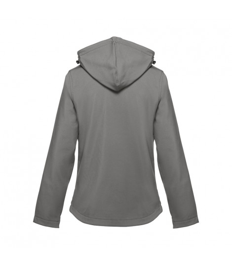 THC ZAGREB WOMEN Chaqueta softshell para mujer con capucha removible