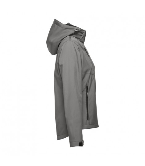 THC ZAGREB WOMEN Chaqueta softshell para mujer con capucha removible