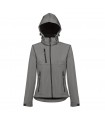 THC ZAGREB WOMEN Chaqueta softshell para mujer con capucha removible