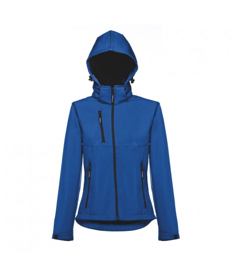 THC ZAGREB WOMEN Chaqueta softshell para mujer con capucha removible