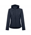 THC ZAGREB WOMEN Chaqueta softshell para mujer con capucha removible