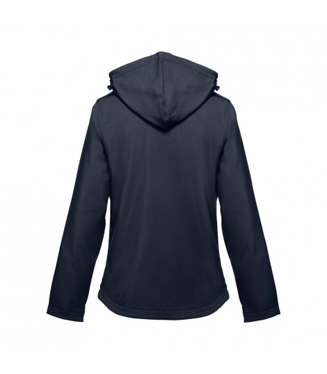 THC ZAGREB WOMEN Chaqueta softshell para mujer con capucha removible