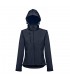 THC ZAGREB WOMEN Chaqueta softshell para mujer con capucha removible