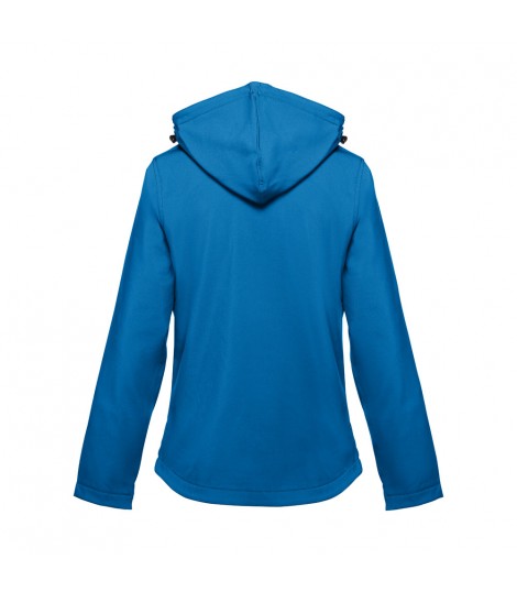 THC ZAGREB WOMEN Chaqueta softshell para mujer con capucha removible