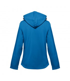 THC ZAGREB WOMEN Chaqueta softshell para mujer con capucha removible