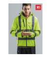 THC ZAGREB WORK Chaqueta de alta visibilidad para hombre con capucha removible