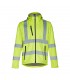 THC ZAGREB WORK Chaqueta de alta visibilidad para hombre con capucha removible