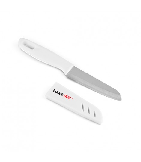 MIKUS Cuchillo de acero inoxidable y PP