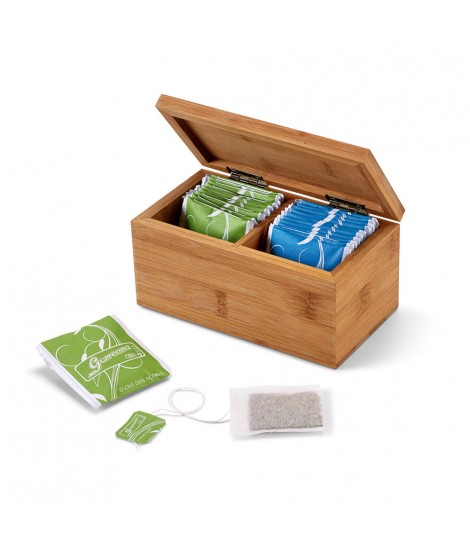 BURDOCK Caja de te de bambu