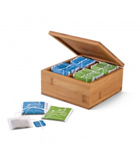 ARNICA Caja de te de bambu