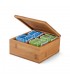 ARNICA Caja de te de bambu