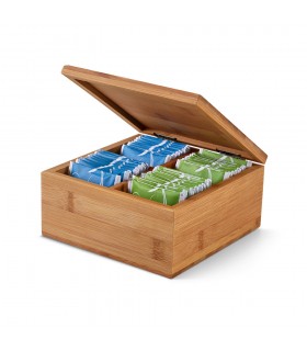 ARNICA Caja de te de bambu