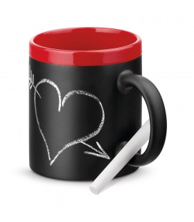 CHALKIE Taza de ceramica 360 ml