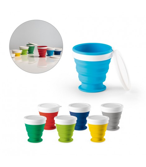 ASTRADA Vaso de viaje plegable de 250 ml