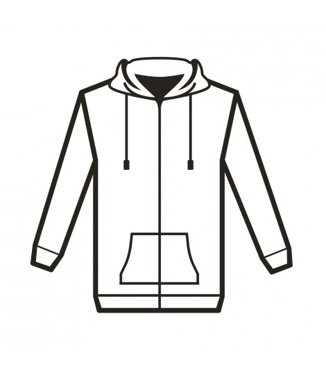 THC AMSTERDAM WH Sudadera de hombre con cremallera y capucha