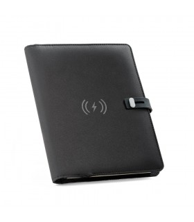 EMERGE A5 FOLDER Carpeta A5 con cargador inalambrico
