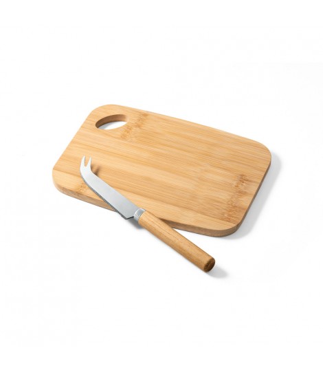 CAPPERO Tabla de quesos y juego de cuchillos