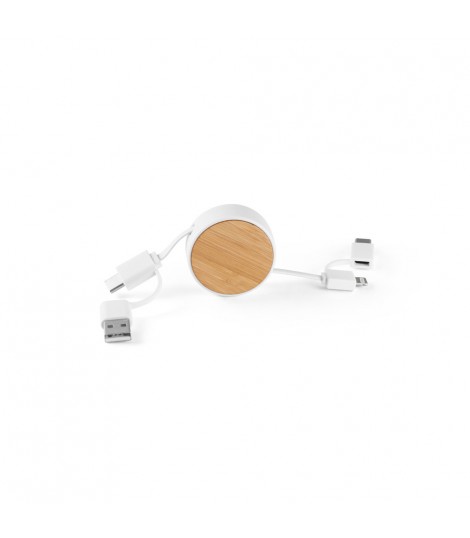 RUBINS Cable retractil 5 en 1