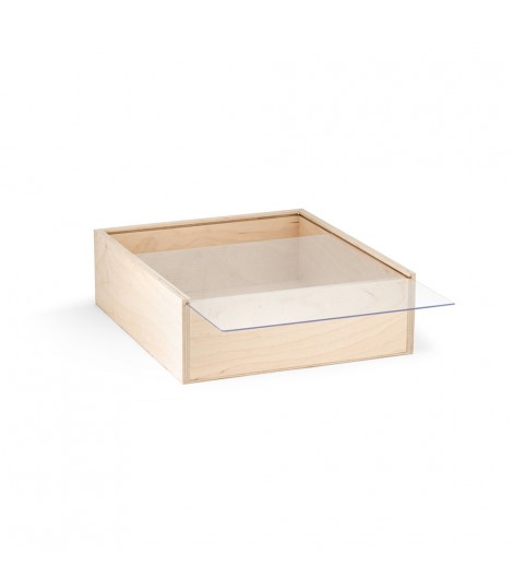 BOXIE CLEAR L Caja de madera L