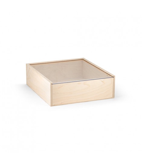 BOXIE CLEAR L Caja de madera L