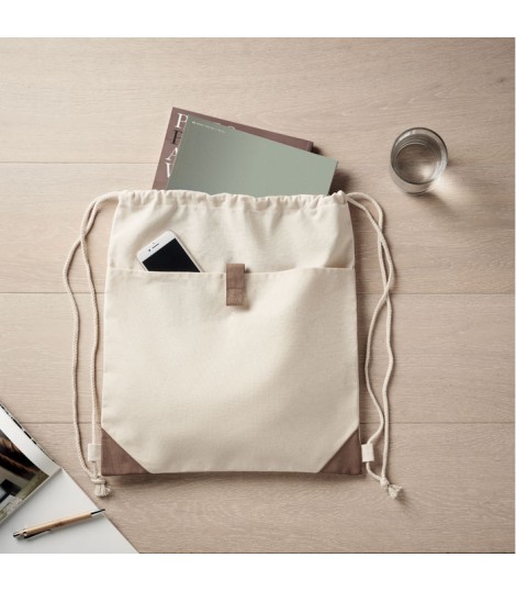 Bolsa cuerdas algodon reciclado