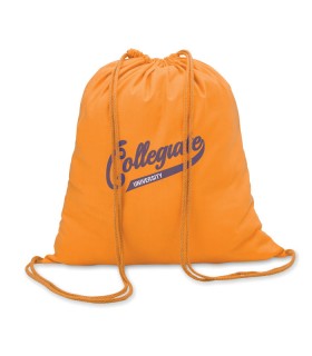 Bolsa cuerdas algodon 100 gsm