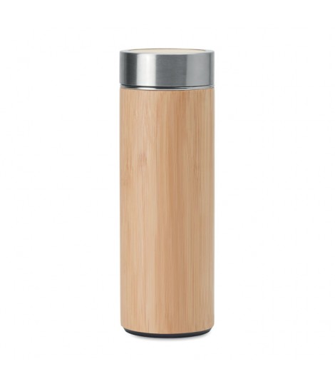 Termo de bambu de doble capa