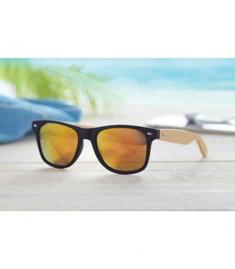 Gafas de sol patillas bambu