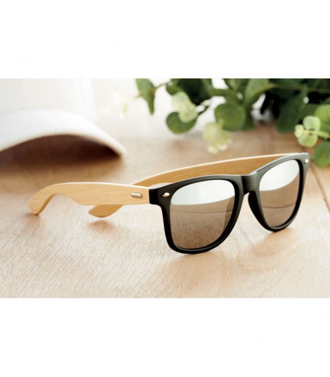 Gafas de sol patillas bambu