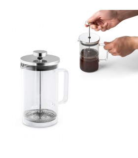 JENSON cafetera de cristal de 600ml