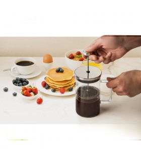JENSON cafetera de cristal de 600ml