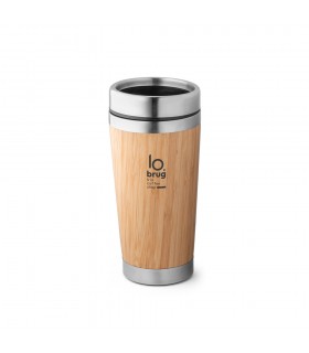 PIETRO Vaso de viaje de bambu de 500 ml
