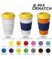 Vaso termico Americano de 350 ml con agarradera