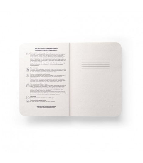 ORGANIC SEMI RIGID Bloc de notas A5