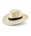 EDWARD POLI Sombrero de paja natural