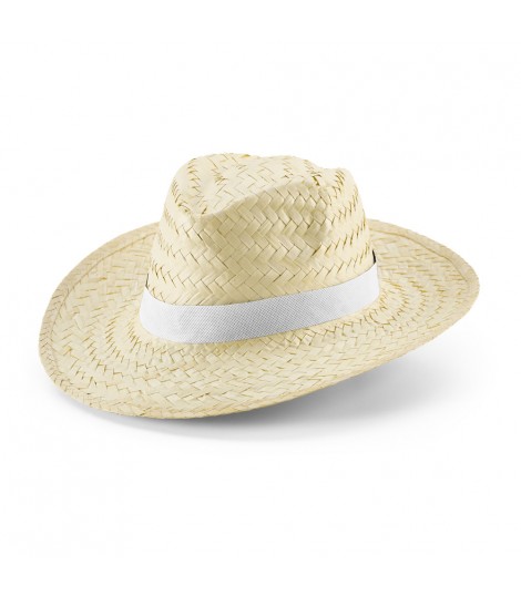 EDWARD POLI Sombrero de paja natural
