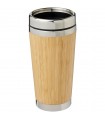 Vaso con aislamiento y exterior de bambú de 450 ml “Bambus”