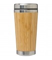 Vaso con aislamiento y exterior de bambú de 450 ml “Bambus”