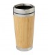 Vaso con aislamiento y exterior de bambú de 450 ml “Bambus”
