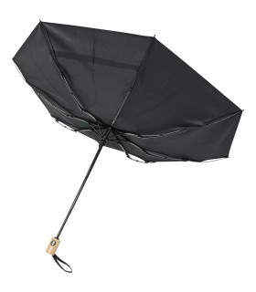 Paraguas plegable de material reciclado con apertura y cierr