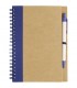 Libreta de papel reciclado con bolígrafo Priestly