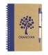 Libreta de papel reciclado con bolígrafo Priestly