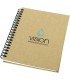 Libreta de papel reciclado con espiral Mendel