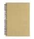 Libreta de papel reciclado con espiral Mendel