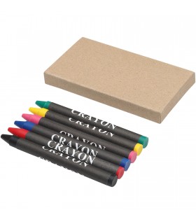 Set de 6 pinturas de cera Ayo