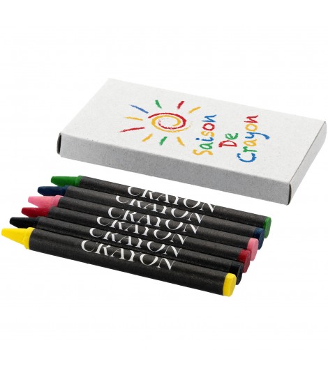 Set de 6 pinturas de cera Ayo